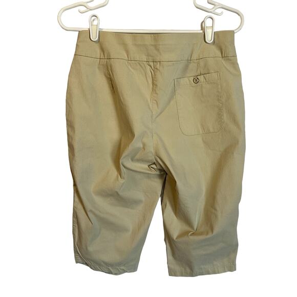 Jamie Sadock Tan Super Stretch Golf Capris Size 8 - Picture 3 of 5